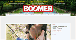 Desktop Screenshot of boomermagazine.com